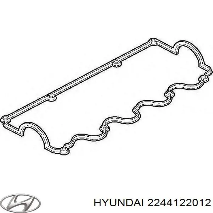 2244122012 Hyundai/Kia Прокладка крышки клапана