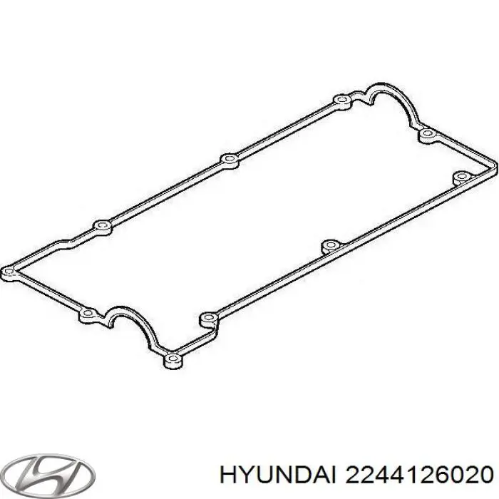 2244126020 Hyundai/Kia vedante de tampa de válvulas de motor