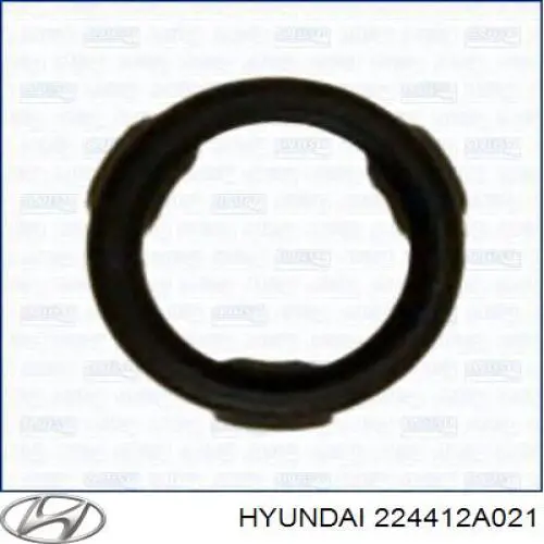 Прокладка клапанной крышки двигателя, кольцо 224412A021 Hyundai/Kia