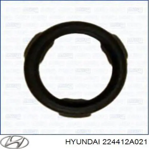 224412A021 Hyundai/Kia прокладка клапанной крышки двигателя, кольцо