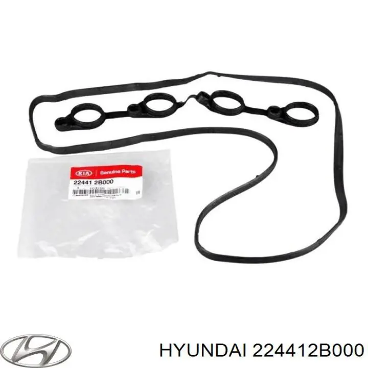 Прокладка клапанной крышки двигателя, комплект Hyundai/Kia 224412B000 цена, от 12.70 USD