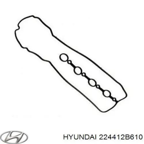 224412B610 Hyundai/Kia vedante de tampa de válvulas de motor