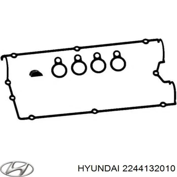 2244132010 Hyundai/Kia vedante de tampa de válvulas de motor
