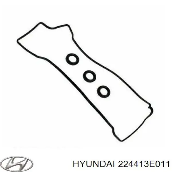 224413E011 Hyundai/Kia прокладка клапанной крышки двигателя левая