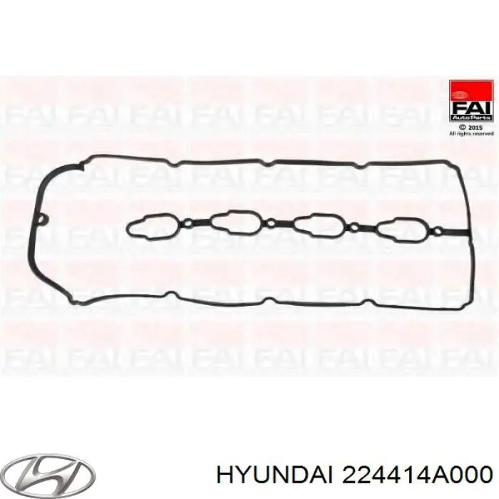 224414A000 Hyundai/Kia vedante de tampa de válvulas de motor