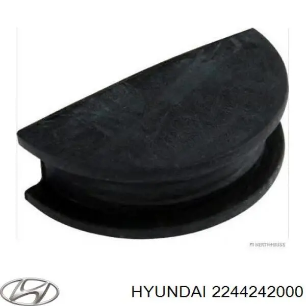 Прокладка клапанной крышки двигателя, задний сегмент 2244242000 Hyundai/Kia