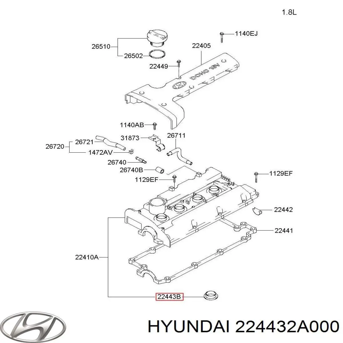 224432A000 Hyundai/Kia