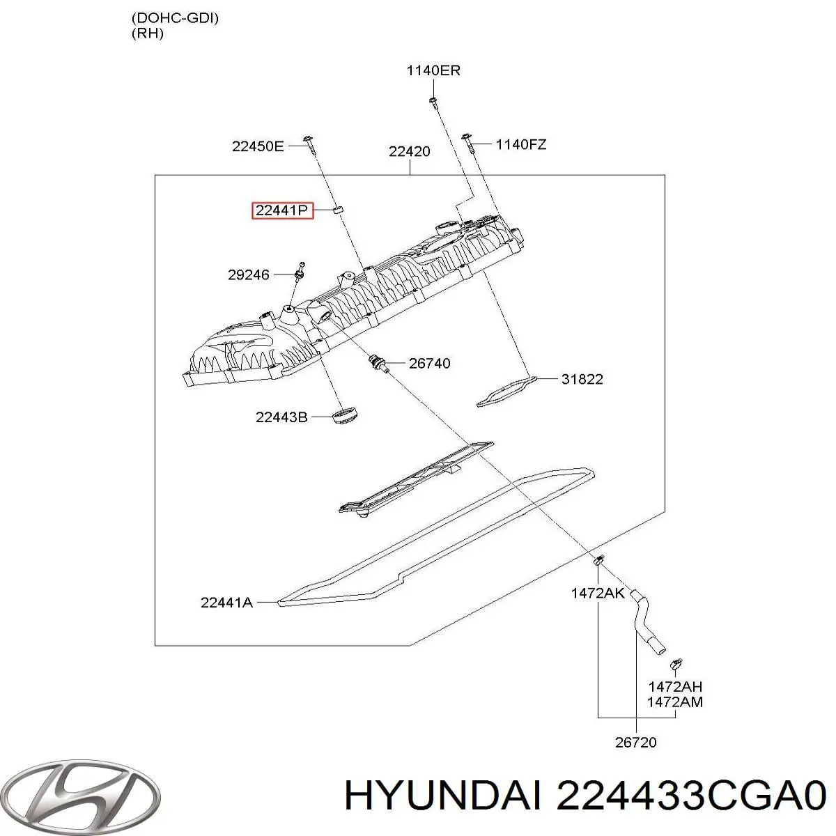 224433CGA0 Hyundai/Kia 