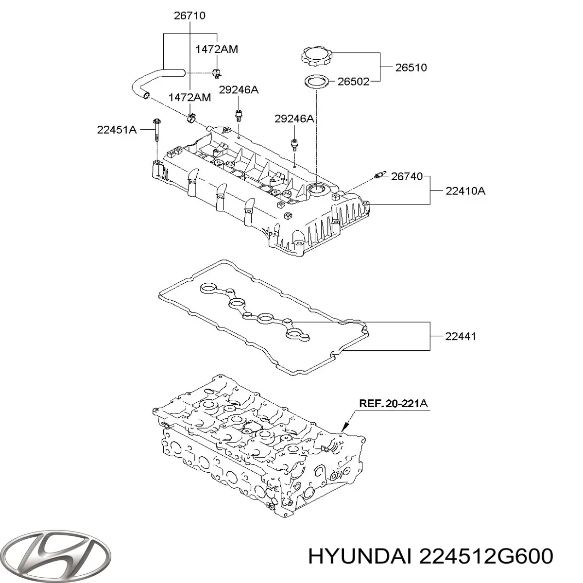 224512G600 Hyundai/Kia 