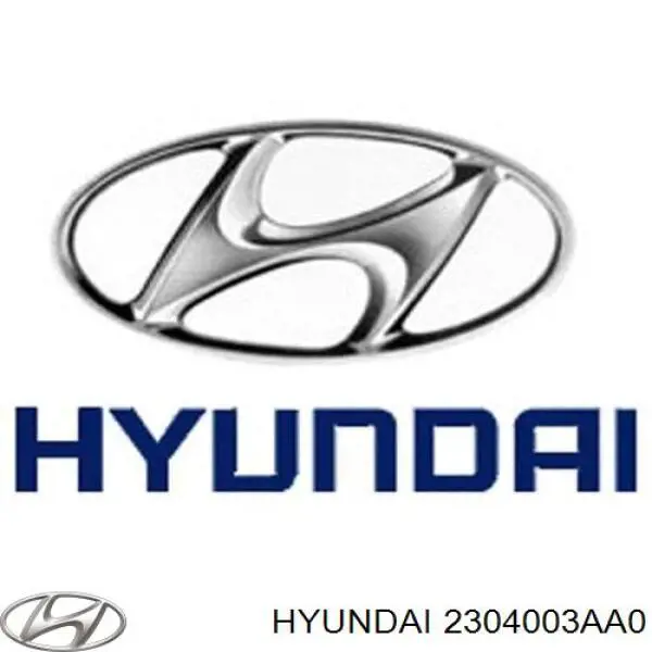 2304003AA0 Hyundai/Kia kit de anéis de pistão de motor, std.