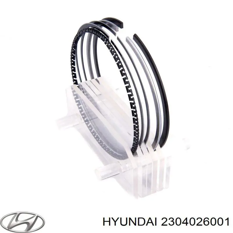 2304026001 Hyundai/Kia кольца поршневые комплект на мотор, std.