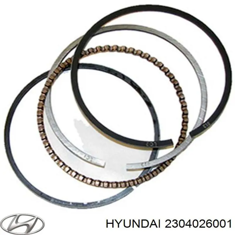 Кольца поршневые 42025STD TPR