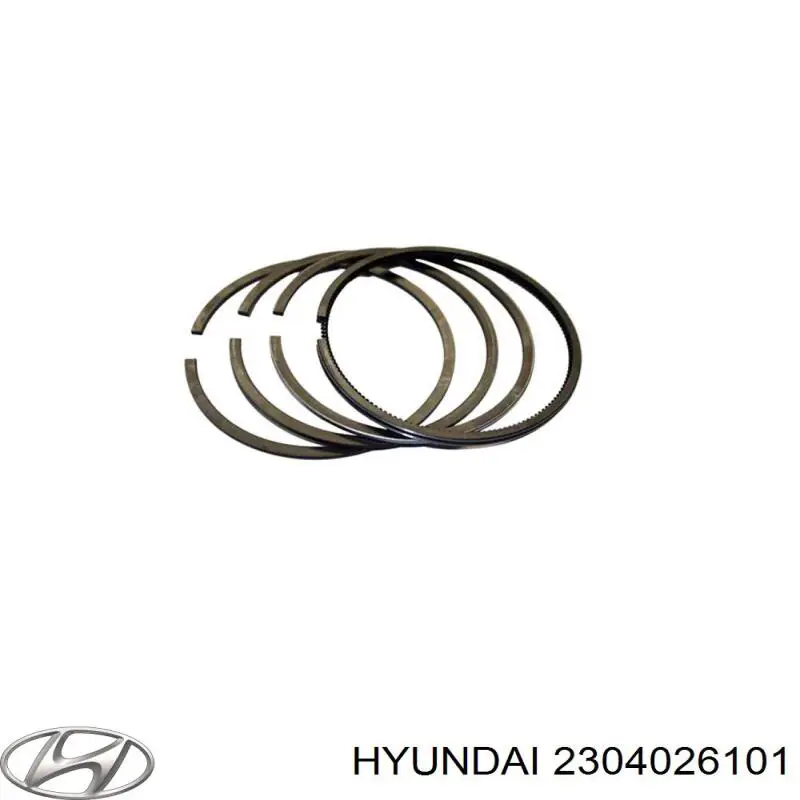 Кольца поршневые HCIA107S Parts-Mall