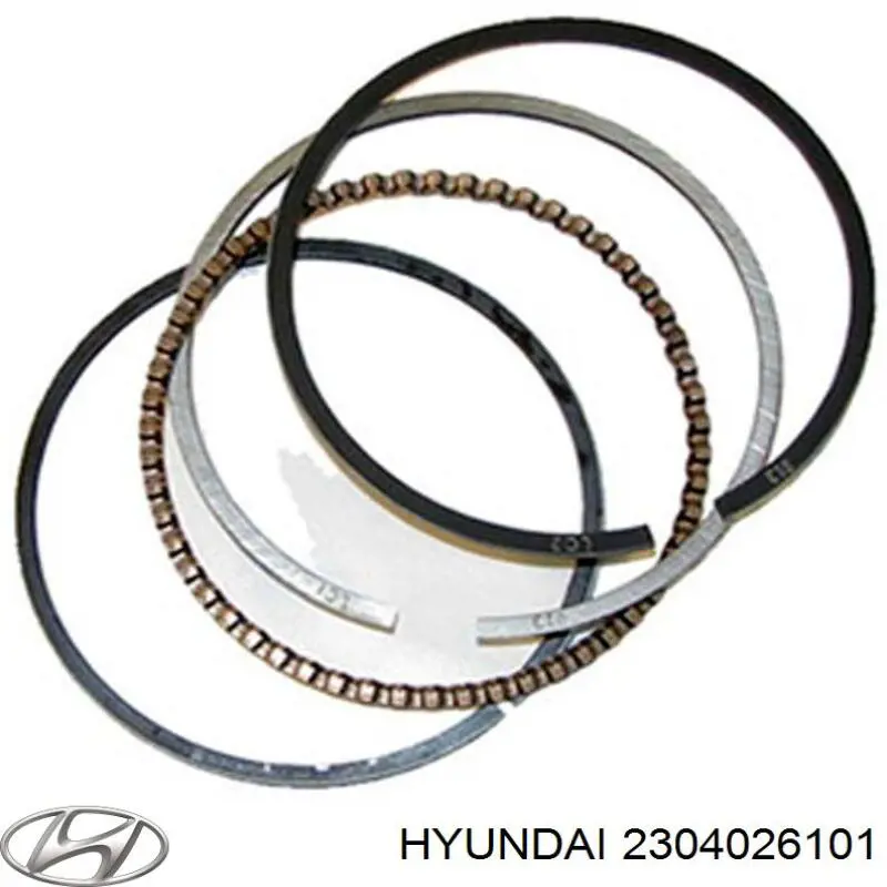 Купить HCIA107S Parts-Mall Стандартные поршневые кольца в комплекте