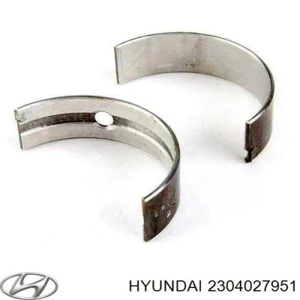 Juego de aros de pistón de motor, cota de reparación +0,25 mm 2304027951 Hyundai/Kia