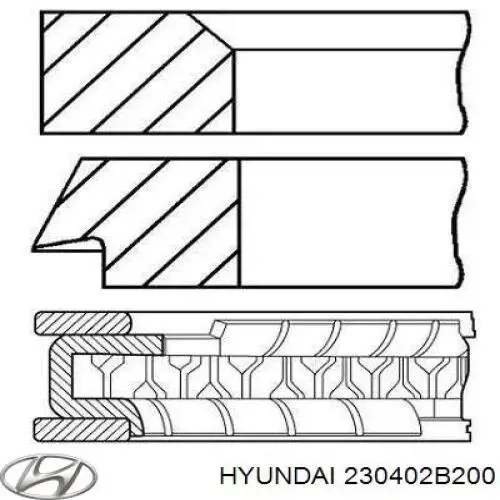 Купить 230402B200 Hyundai/Kia 