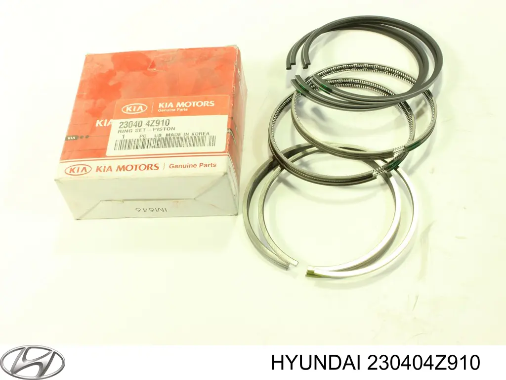 230404Z910 Hyundai/Kia Комплект поршневых колец, STD