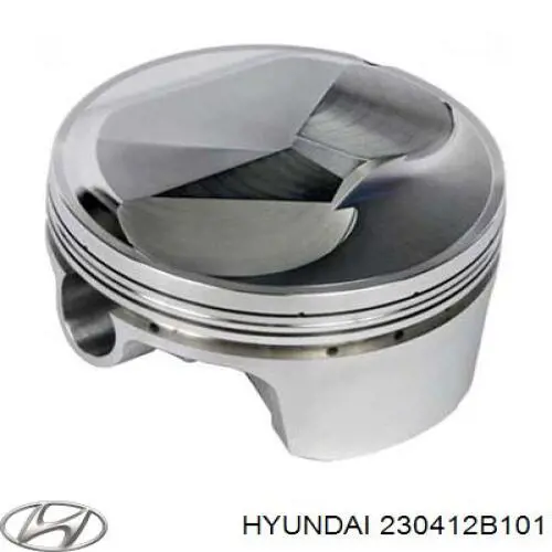 Поршень с пальцем без колец, STD 230412B101 Chrysler
