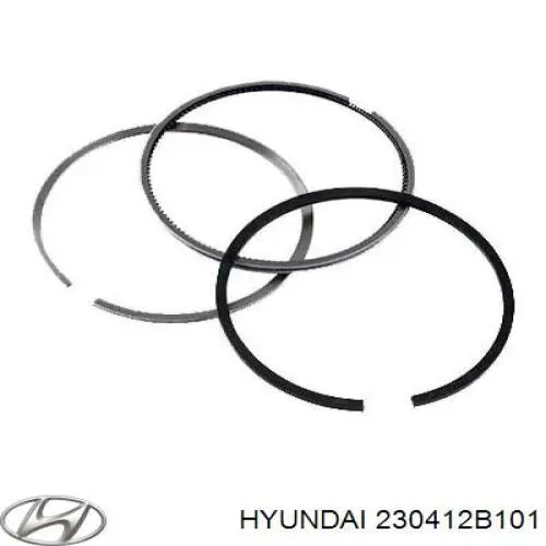 Поршень без колец Chrysler 230412B101