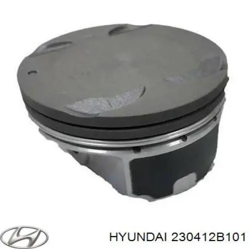 230412B101 Chrysler Поршень двигателя без колец
