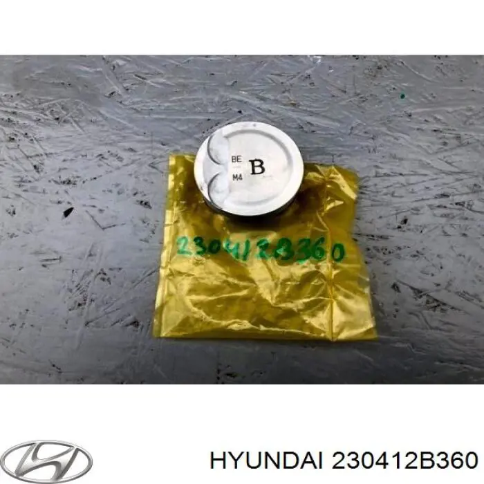 Поршень с пальцем без колец, STD Hyundai/Kia 230412B360 цена, от 31.52 USD