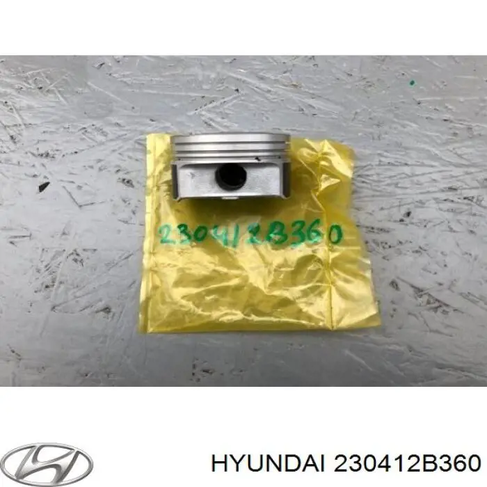 Купить 230412B360 Hyundai/Kia Поршень с пальцем без колец, стандарт
