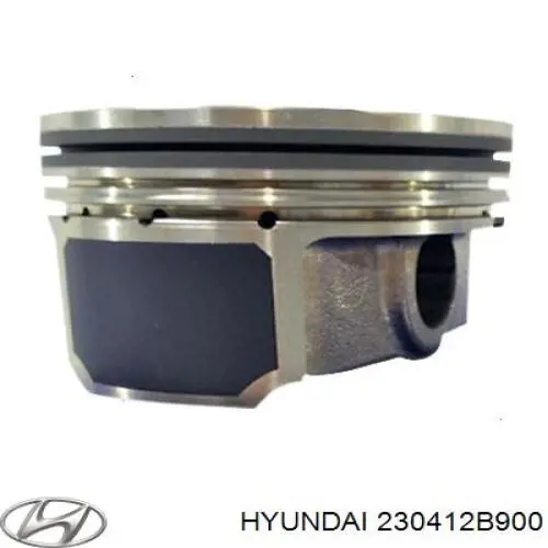 Поршень с пальцем без колец, STD 230412B900 Honda