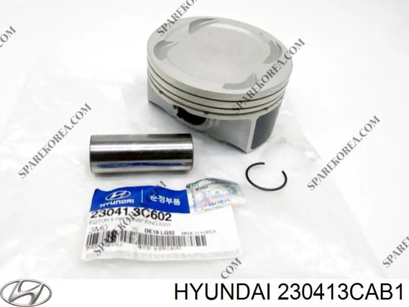 Поршень с пальцем без колец, STD Hyundai/Kia 230413CAB1 цена, от 31.74 USD