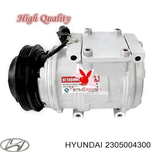 Компрессор кондиционера 2305004300 Hyundai/Kia