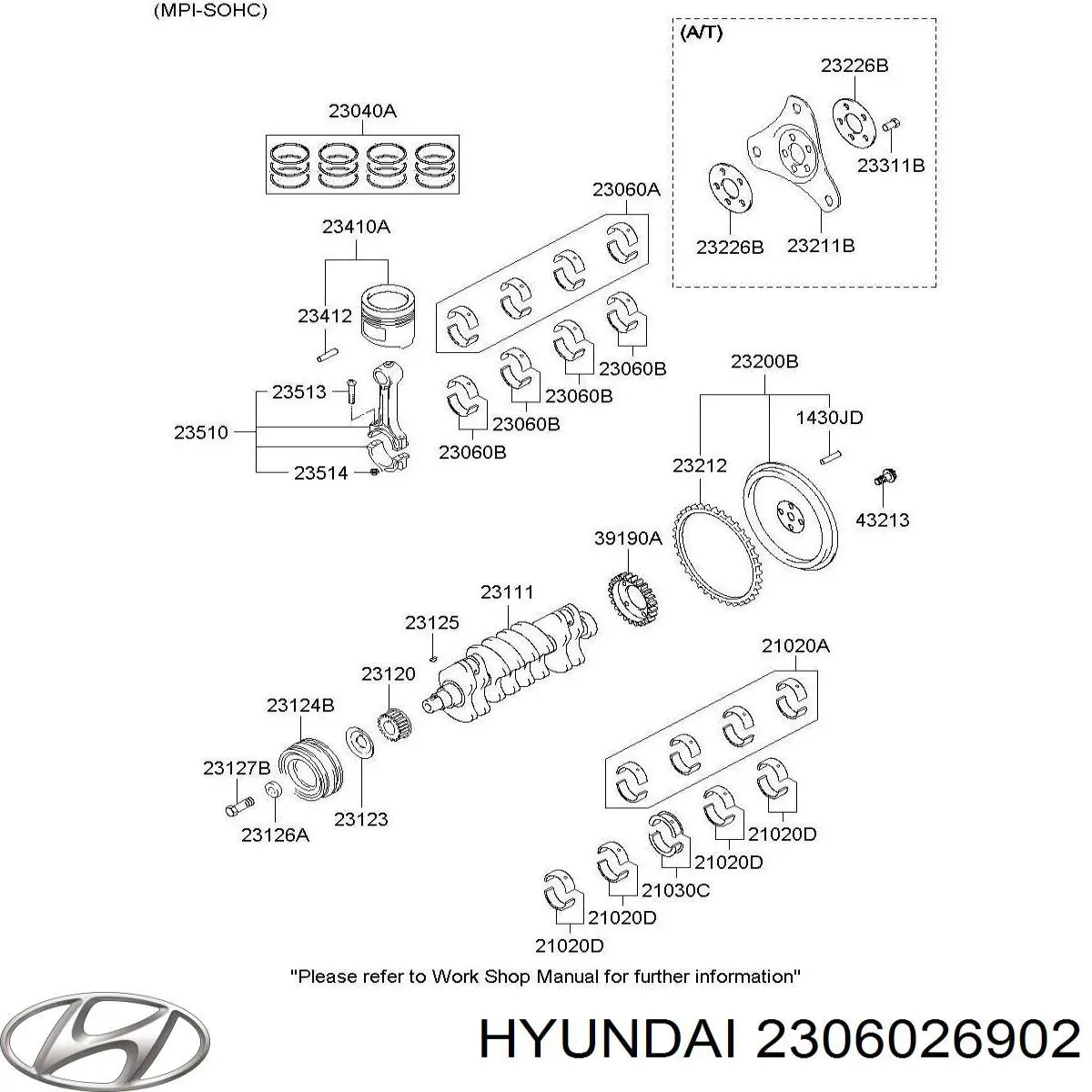  2306026902 Hyundai/Kia