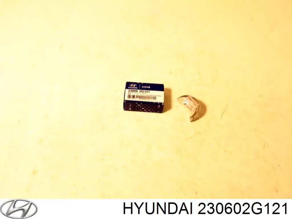 230602G121 Hyundai/Kia вкладыши коленвала шатунные, комплект, стандарт (std)