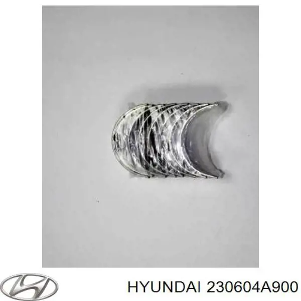 Folhas inseridas de cambota de biela, kit, padrão (STD) para Hyundai H-1 STAREX 