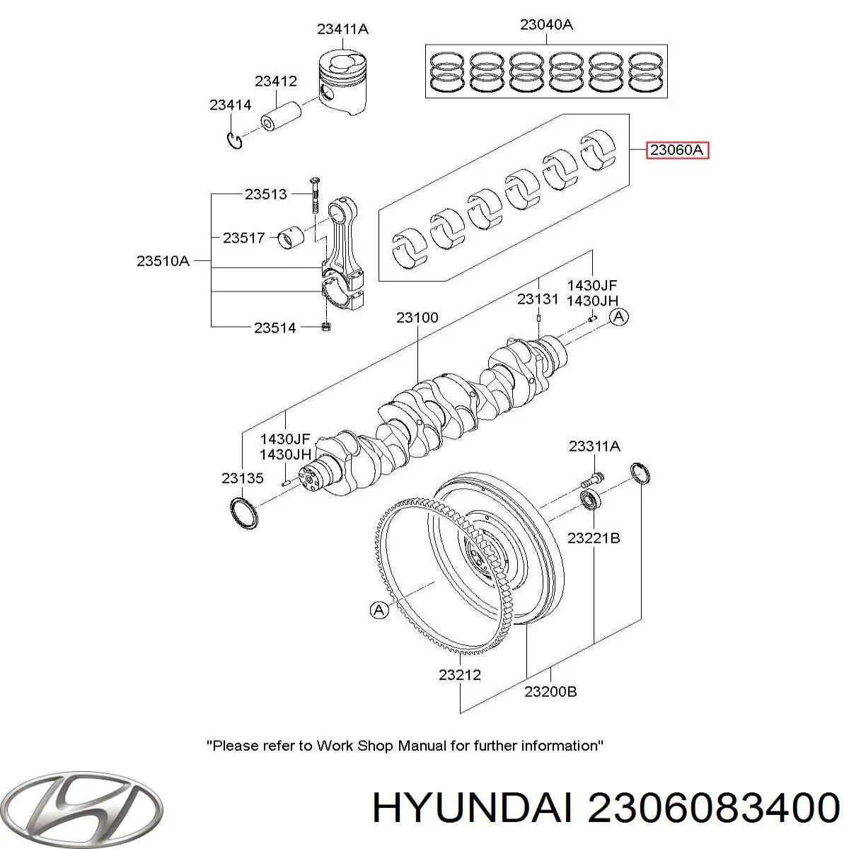 2306083400 Hyundai/Kia 