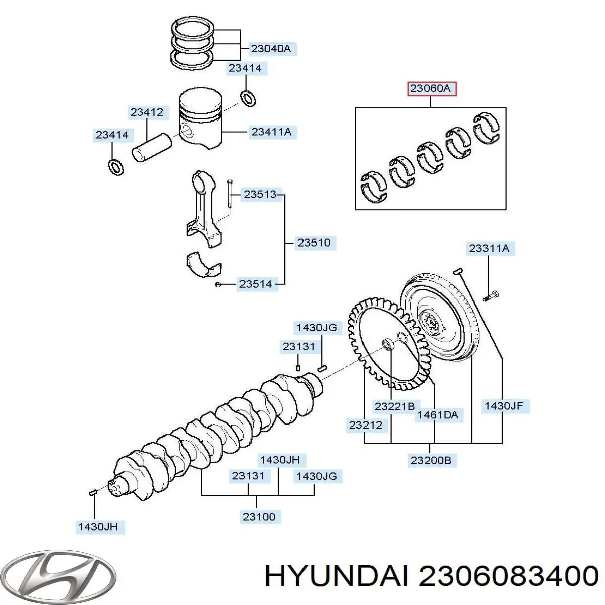  Hyundai/Kia 2306083400 цена, от 135.65 USD