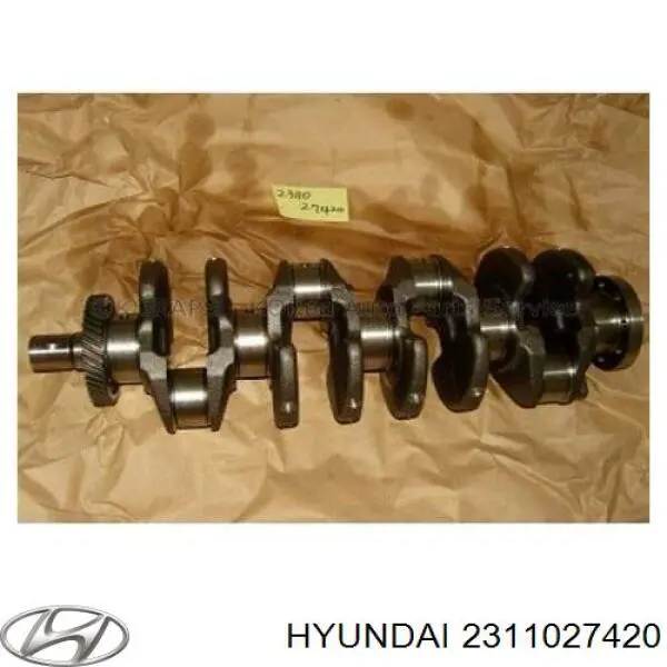 Купить 2311027420 Hyundai/Kia Коленвал