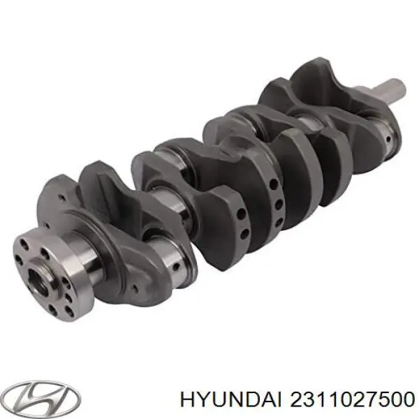 2311027500 Hyundai/Kia Коленвал двигателя
