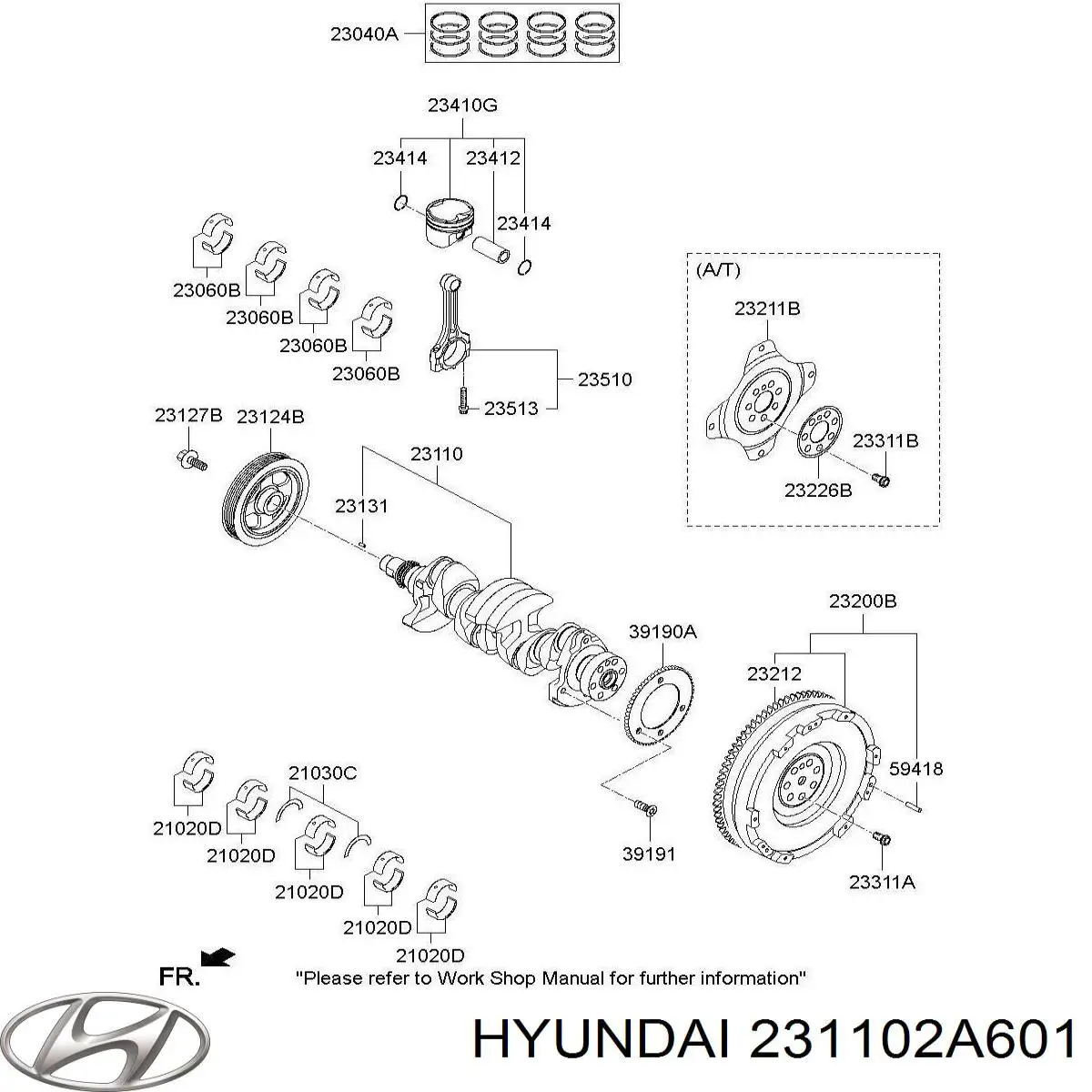  231102A650 Hyundai/Kia