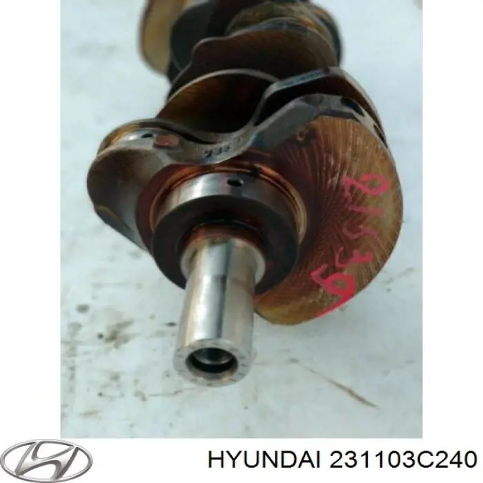 Коленвал 231103C240 Hyundai/Kia