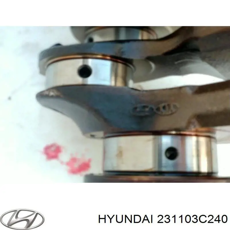 231103C240 Hyundai/Kia Коленвал двигателя