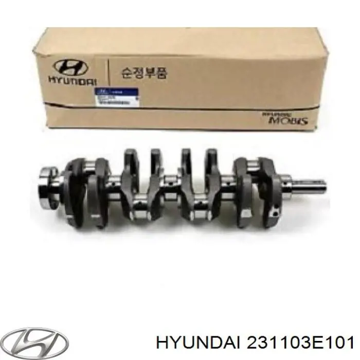Купить 231103E101 Hyundai/Kia Коленвал
