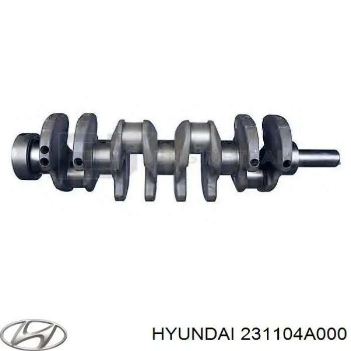 231104A000 Hyundai/Kia коленвал двигателя
