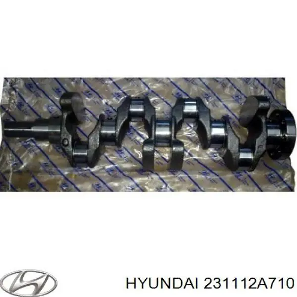 Вал коленчатый и маховик Hyundai/Kia 231112A710 цена, от 215.38 USD