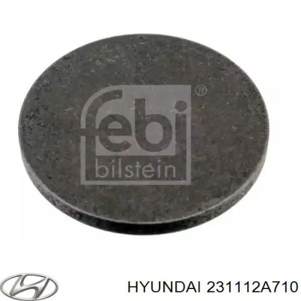 Коленвал двигателя 231112A710 Hyundai/Kia