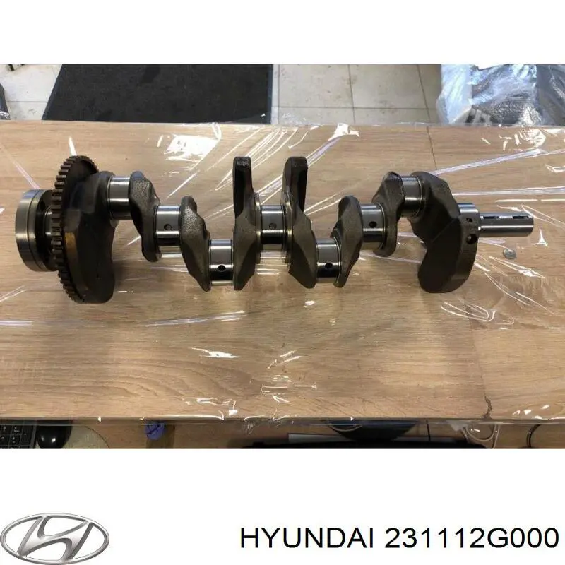 231112G000 Hyundai/Kia коленвал двигателя