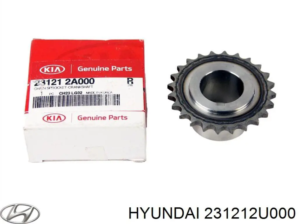 Шестерня распредвала 231212U000 Hyundai/Kia