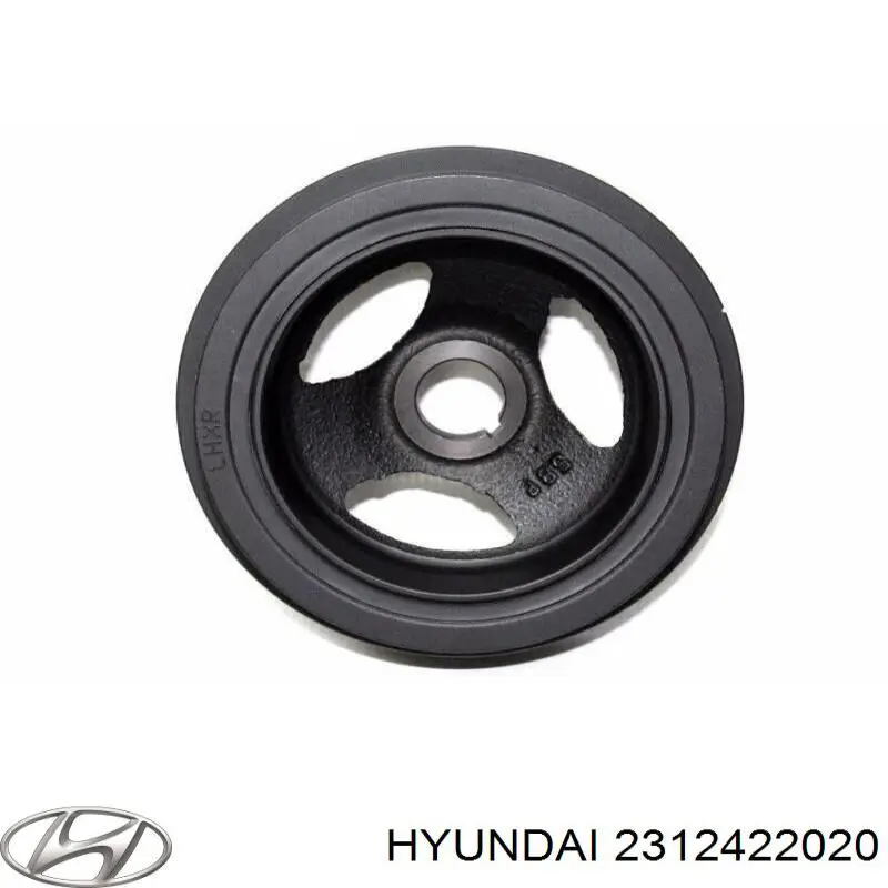 Шкив коленвала (демпфер) Hyundai/Kia 2312422020 цена, от 58.32 USD