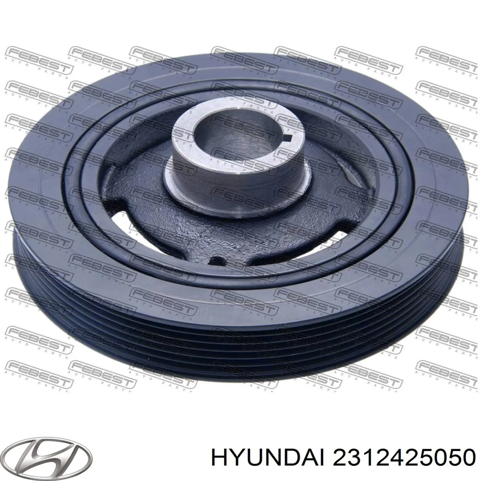 2312425050 Hyundai/Kia Шкив коленчатого вала