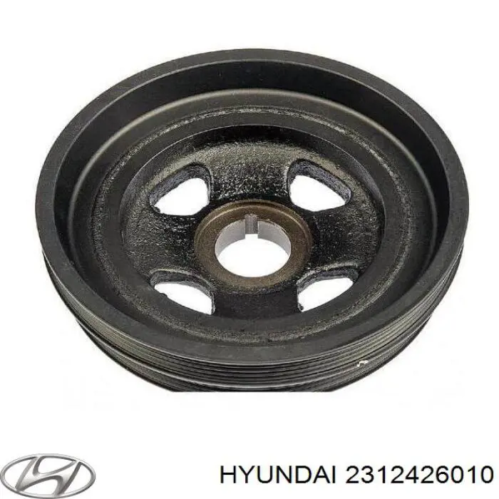 Купить 2312426010 Hyundai/Kia Шкив-демпфер коленвала