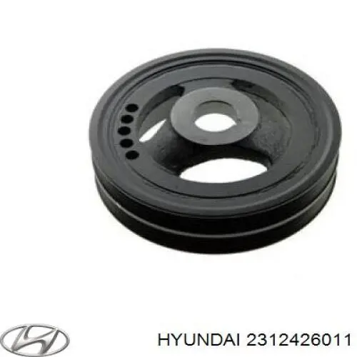 Купить 2312426011 Hyundai/Kia Шкив-демпфер коленвала