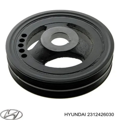 2312426030 Hyundai/Kia Шкив коленчатого вала